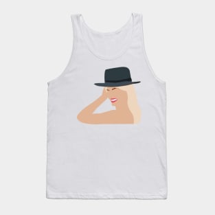 Barbenheimer Hat Tank Top